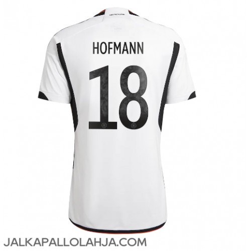 Saksa Jonas Hofmann #18 Kopio Koti Pelipaita MM-kisat 2022 Lyhyet Hihat